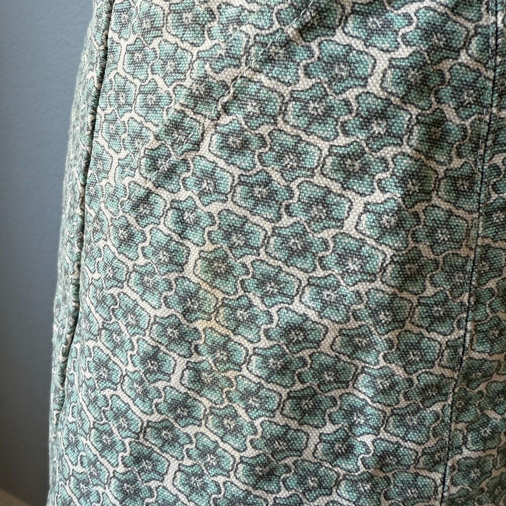 Utility Canvas Floral Skirt Size Small - Picture 8 of 8